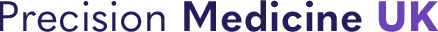 Precision Medicine UK Logo - White
